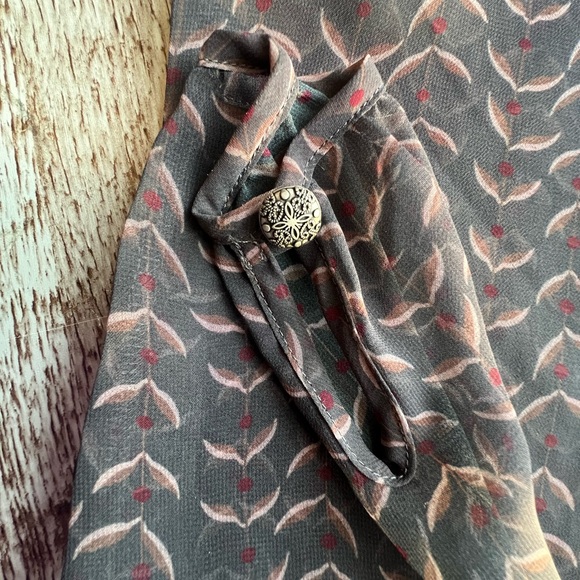 Anthropologie Knitted and Knotted Floral Sweater Dress Size XS NWT - Picture 10 of 15